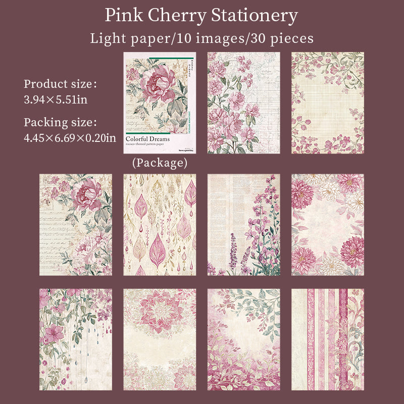 260319 Colorful Dreams Paper -30Pcs each pack