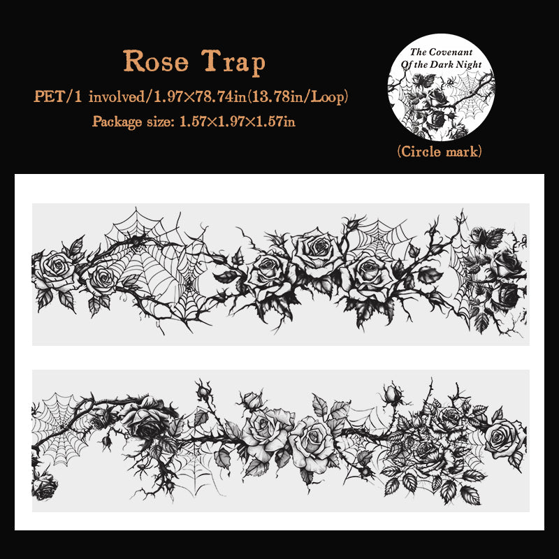 260120 The Covenant of the Dark Night PET Tape -5cm*2m