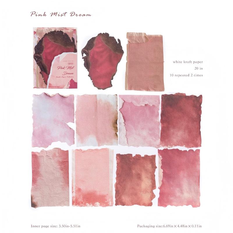 1122 Vintage Solid paper -20Pcs each pack