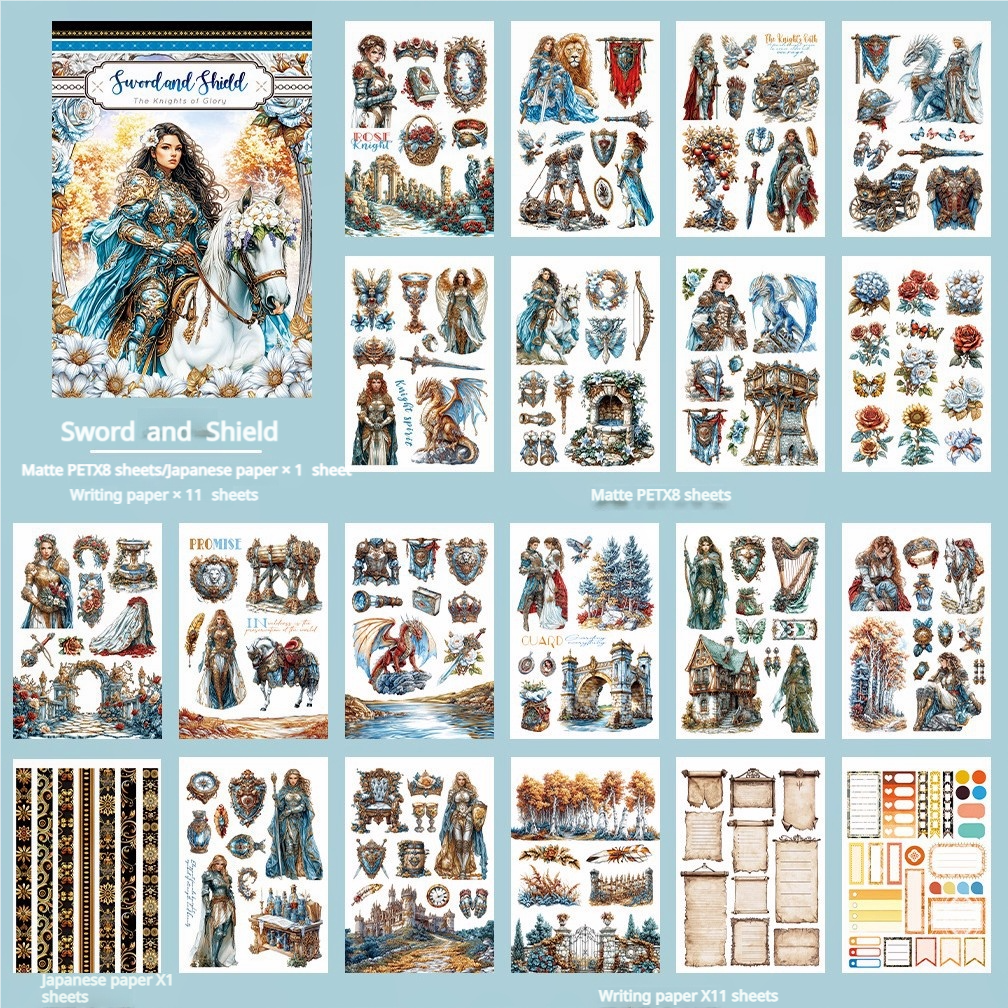 S-563- Sword and Shield Sticker Book -20Pcs each pack