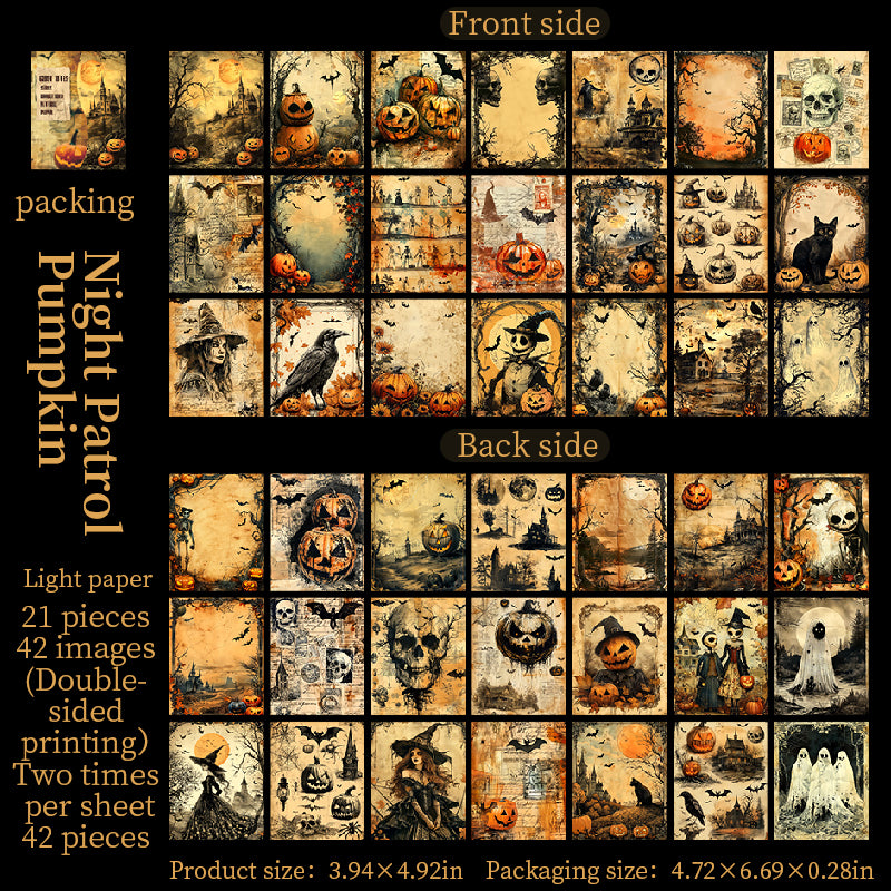 0720 Ghost notes paper -42Pcs each pack