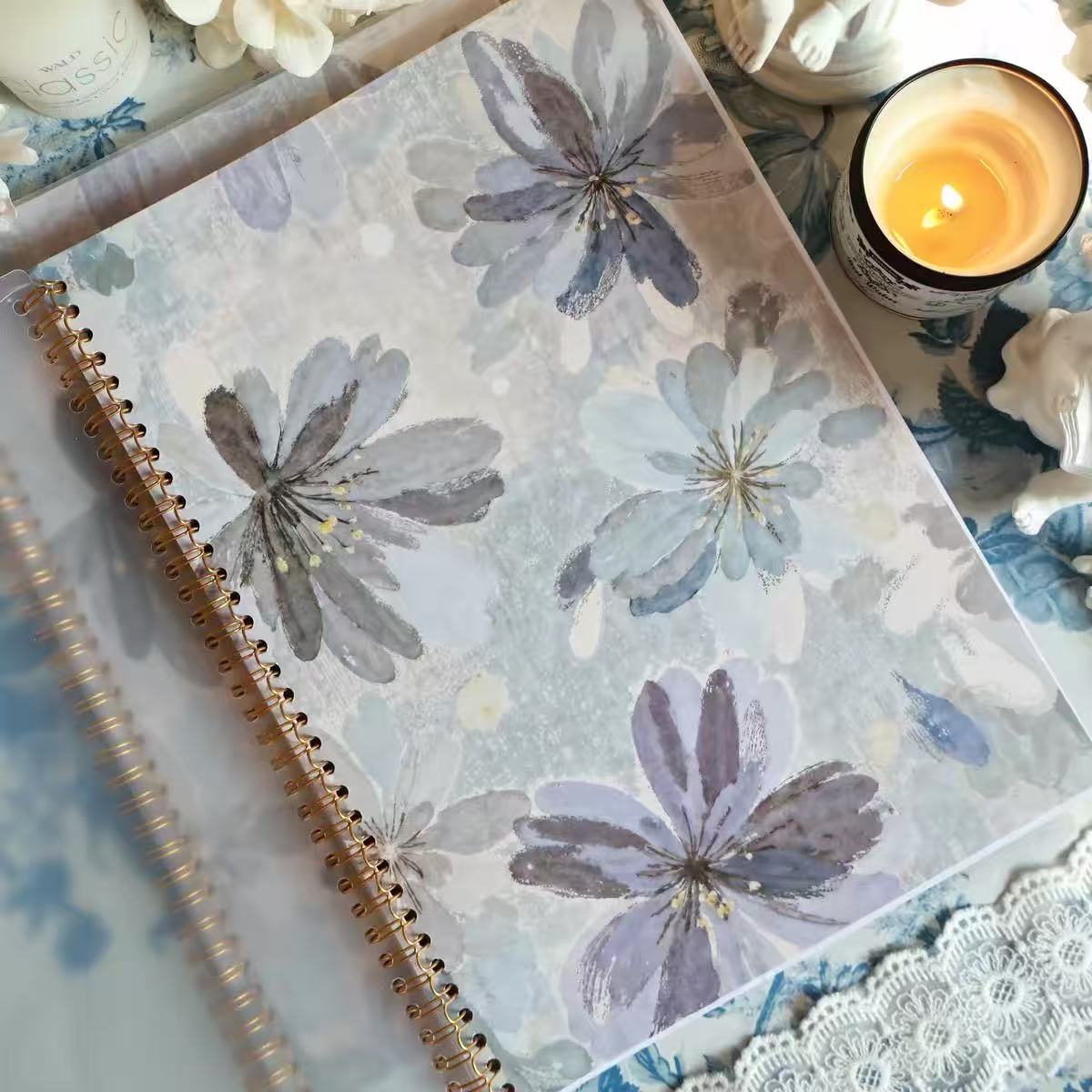 A4 Flower Release Book