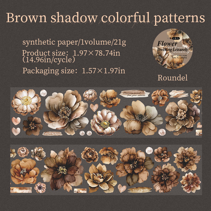 1016 Flower pre-cut tape -5cm*2m