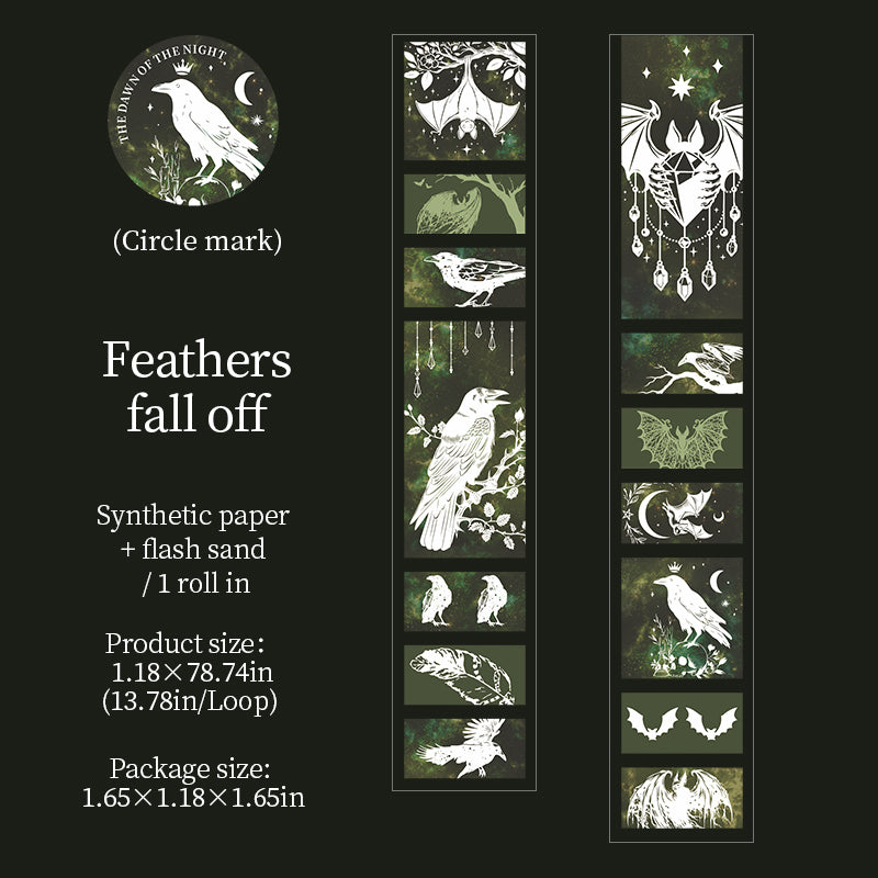 260227 Night and Dawn Synthetic paper Tape -3cm*2m