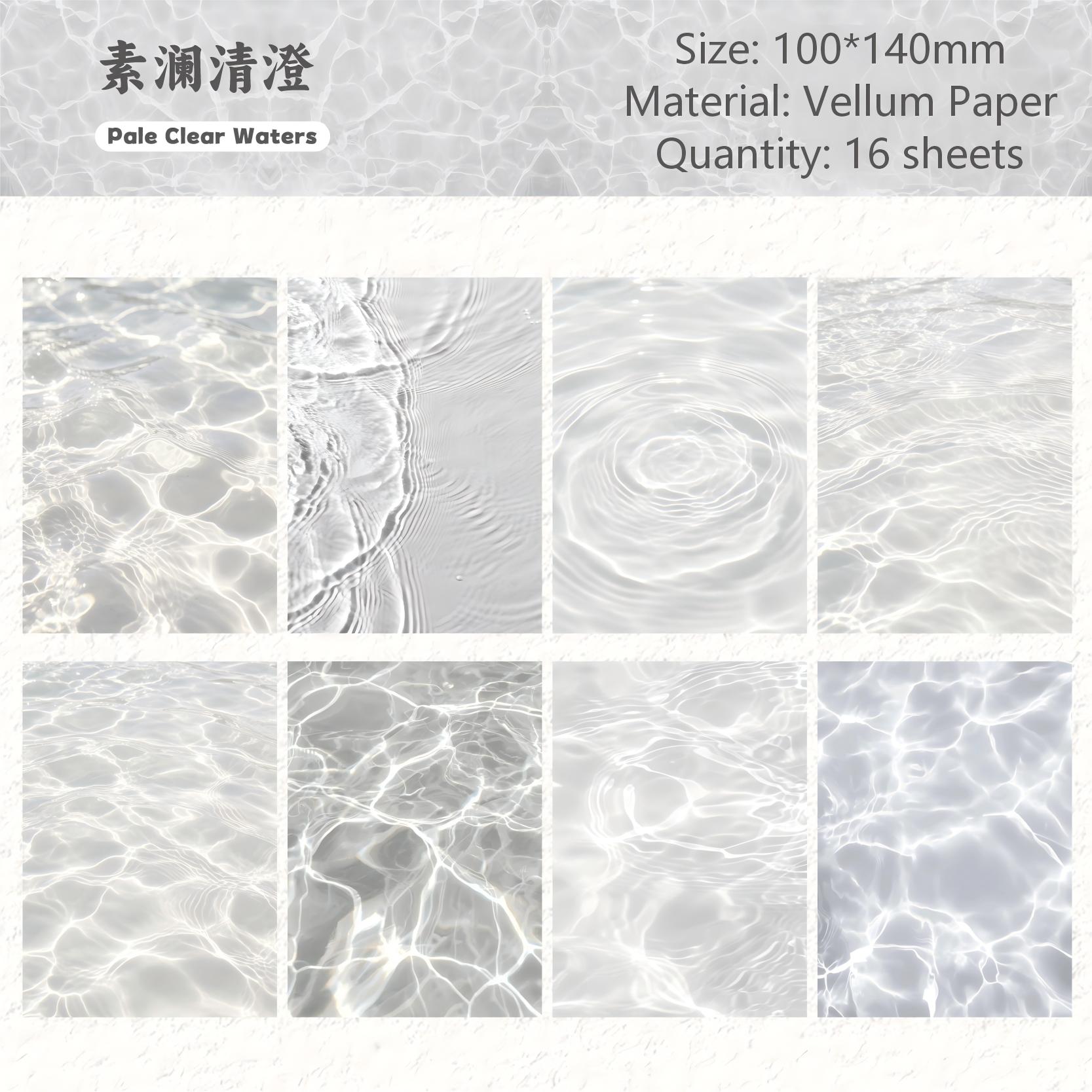 Shattered Light Vellum Paper -16Pcs each pack