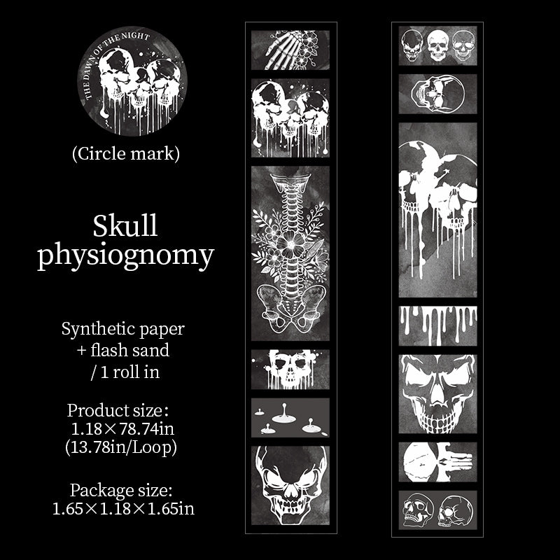 260227 Night and Dawn Synthetic paper Tape -3cm*2m