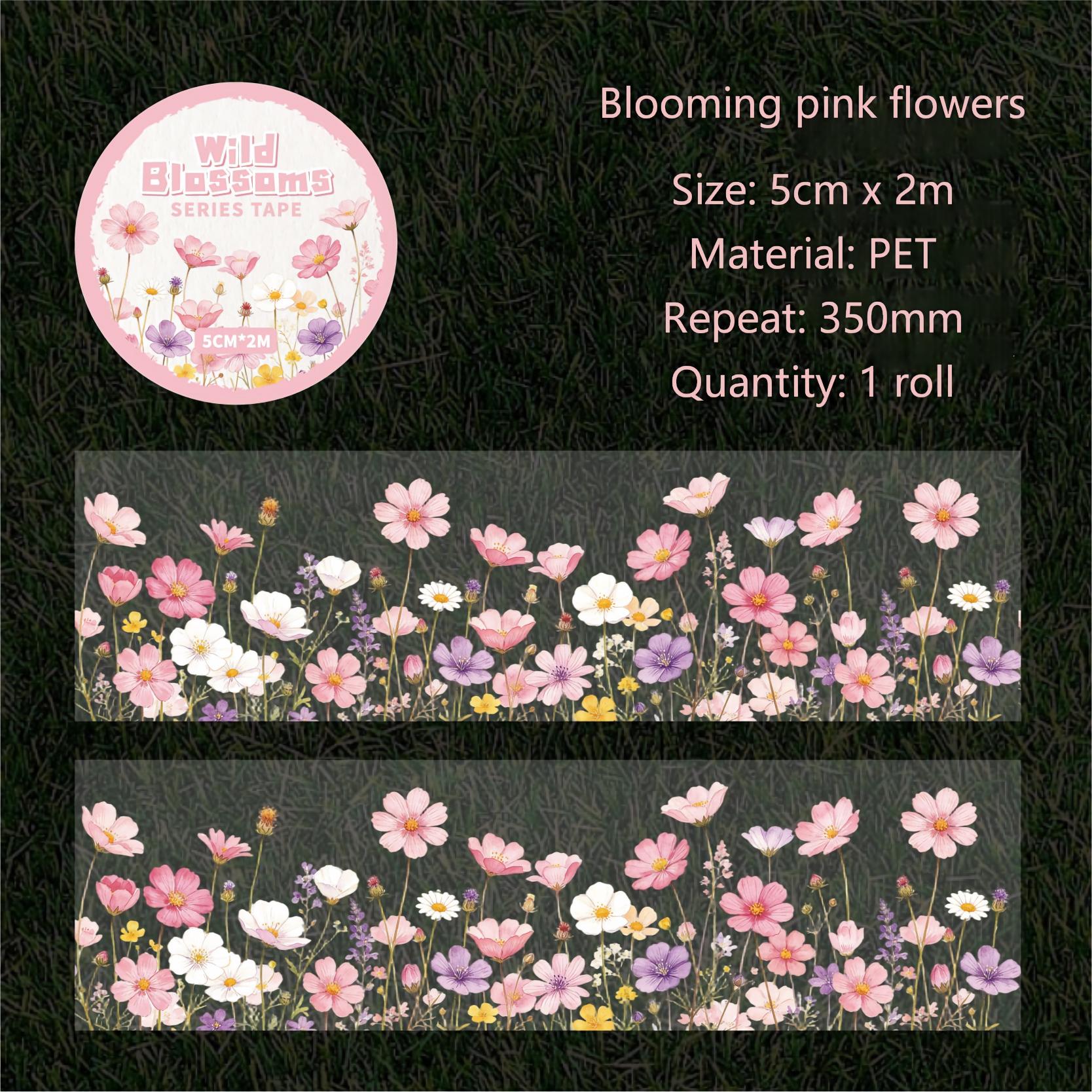 Wildflowers PET Tape (5cm x 2m)