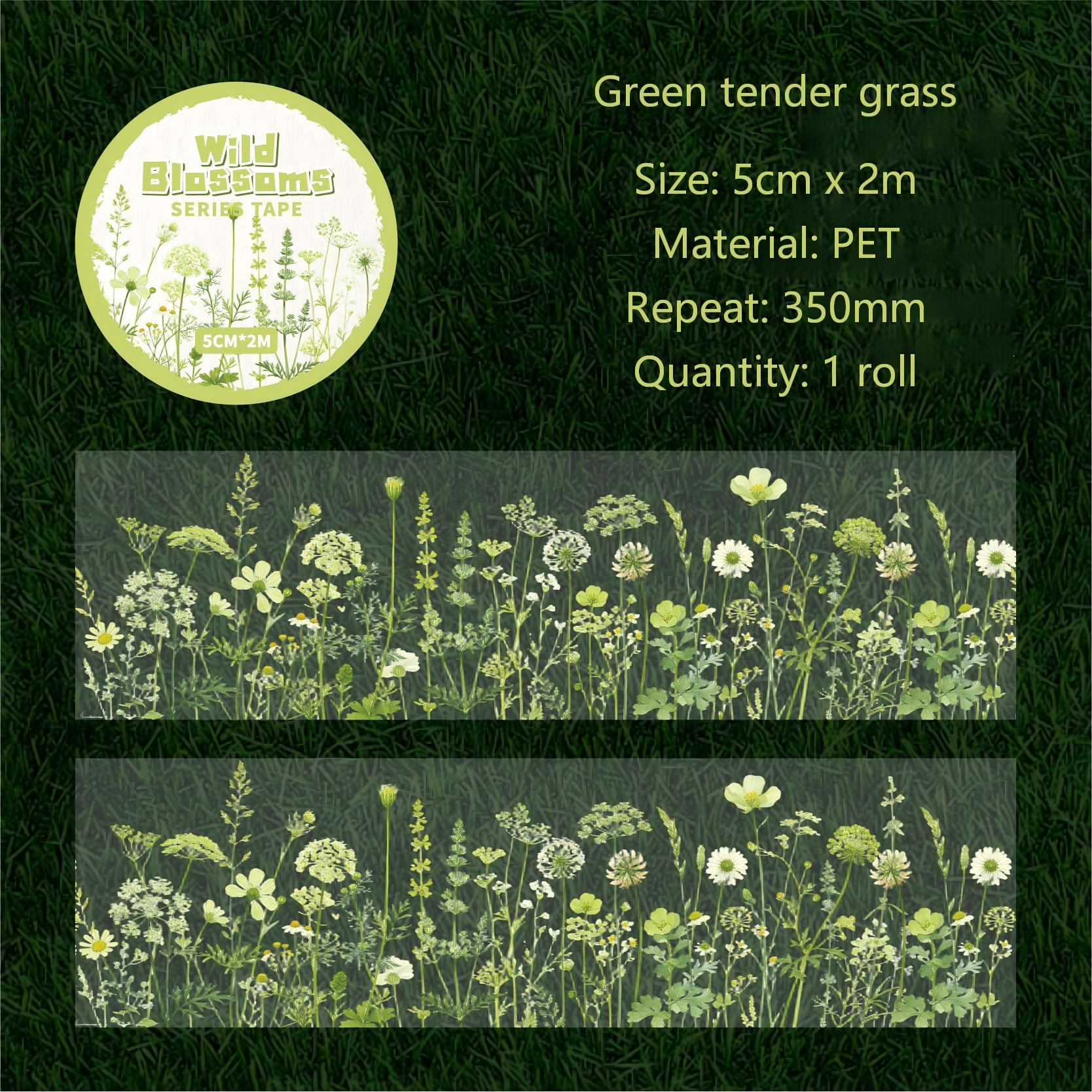 Wildflowers PET Tape (5cm x 2m)