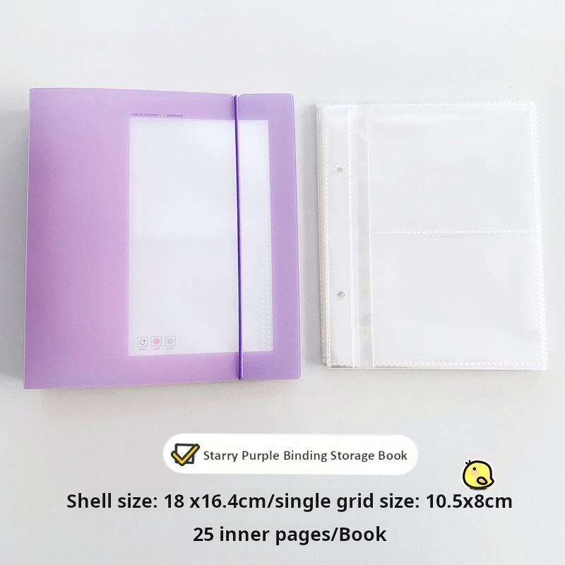 0802 Purple ATC Storage Book